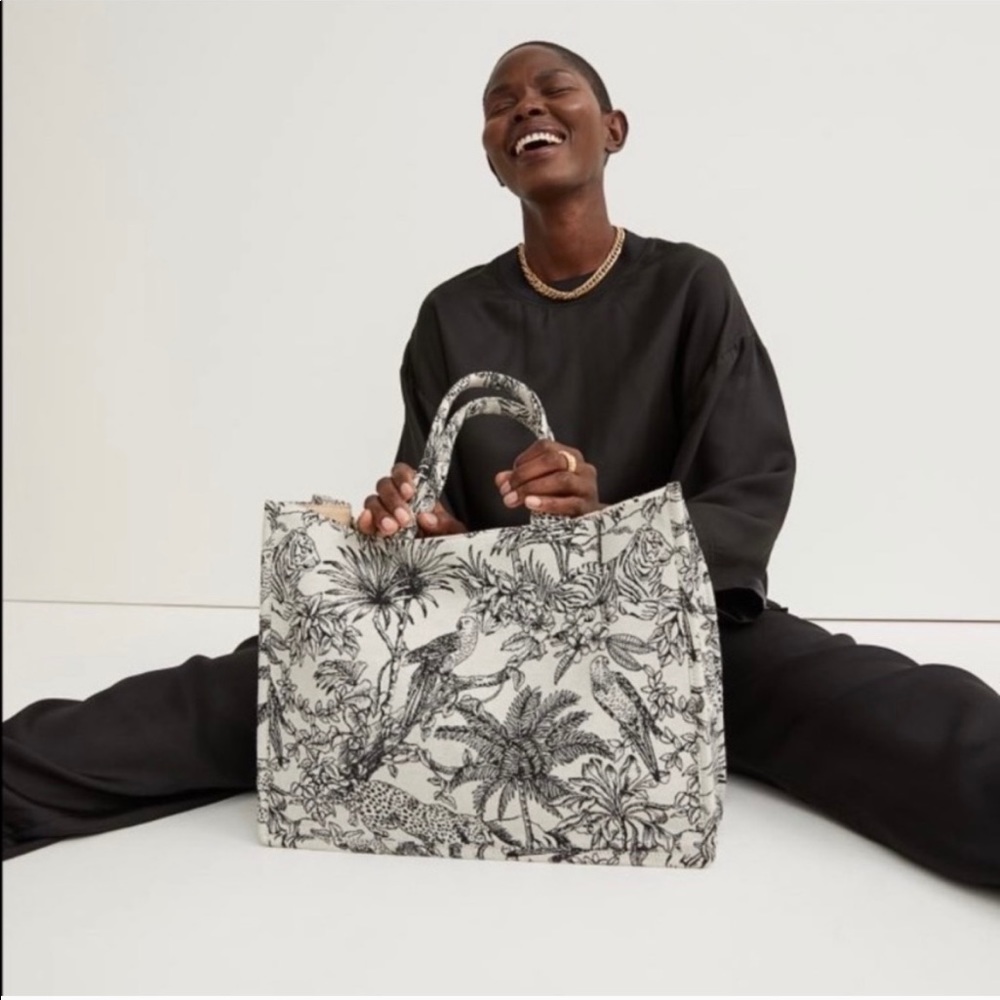 H&M Jacquard Tote